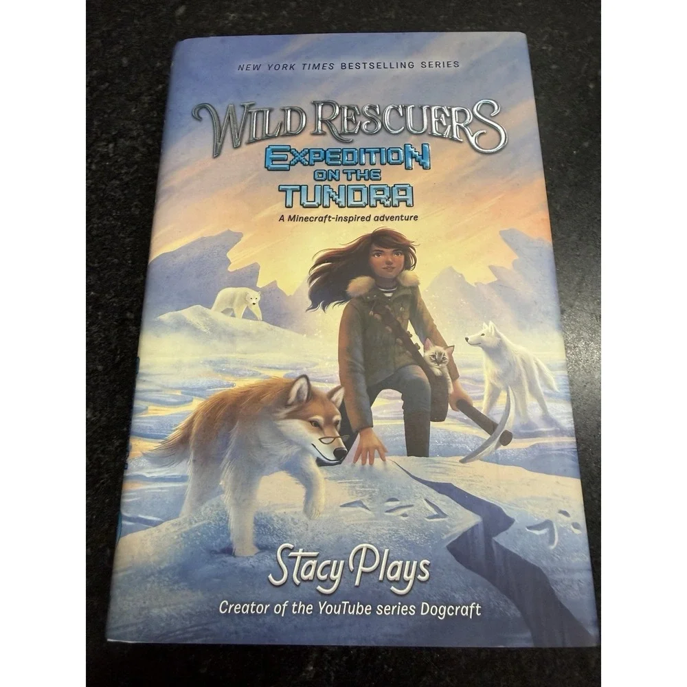 Wild Rescuers Complete Hardcover Set 1-4 Stacy Plays Minecraft‎ Adventure Books
